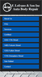Mobile Screenshot of lofrano.com